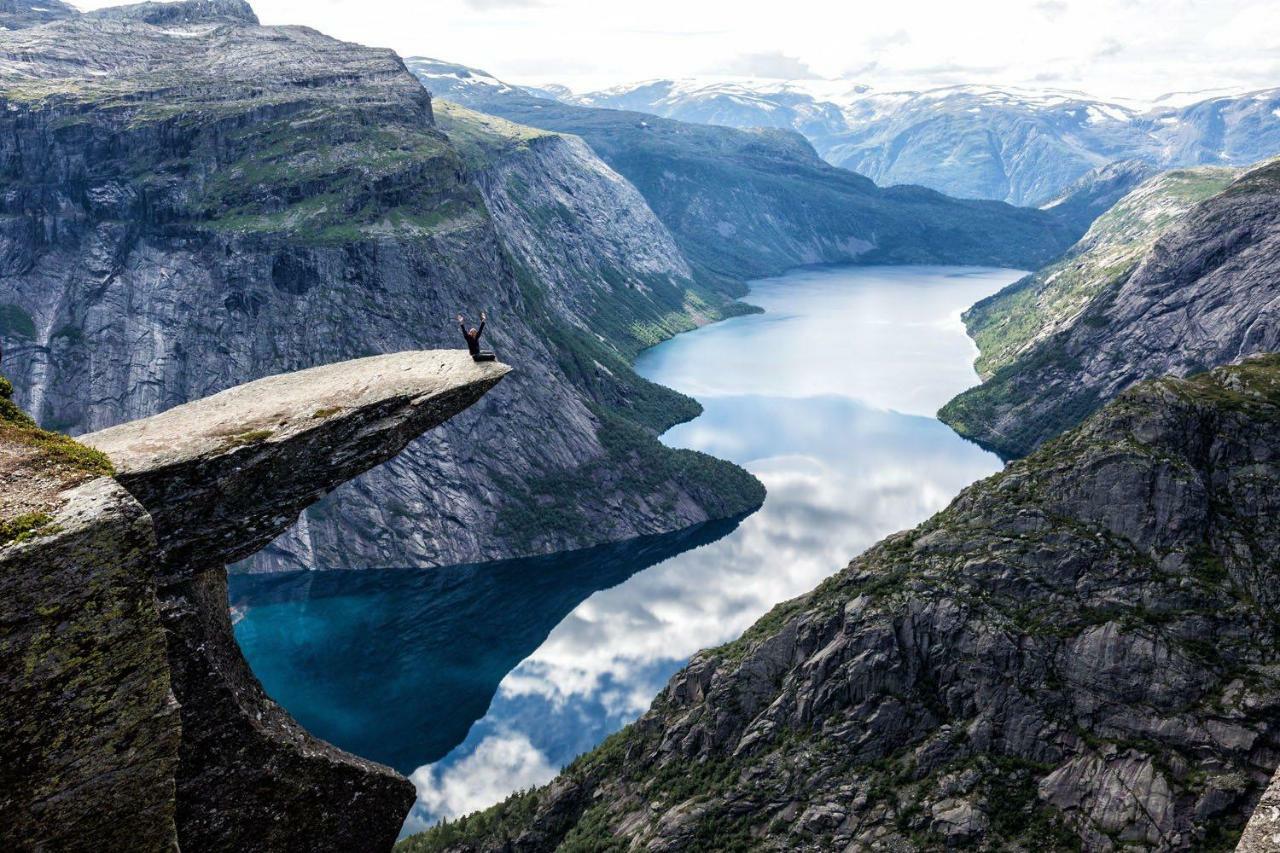 Trolltunga/Folgefonna Camp House Villa Йондал Екстериор снимка